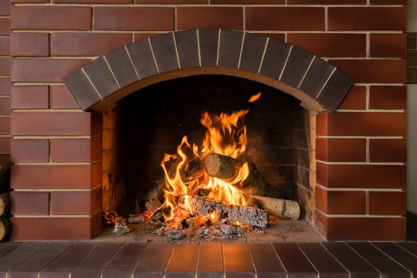 Brick Fireplace Installation in Hudson