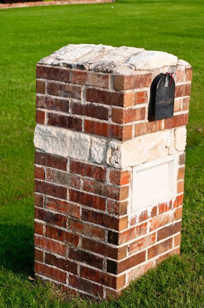 Brick Mailbox Installation in Hudson